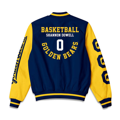 UC Berkeley - NCAA Women's Basketball : Shannon Dowell - Bomber Jacket-1