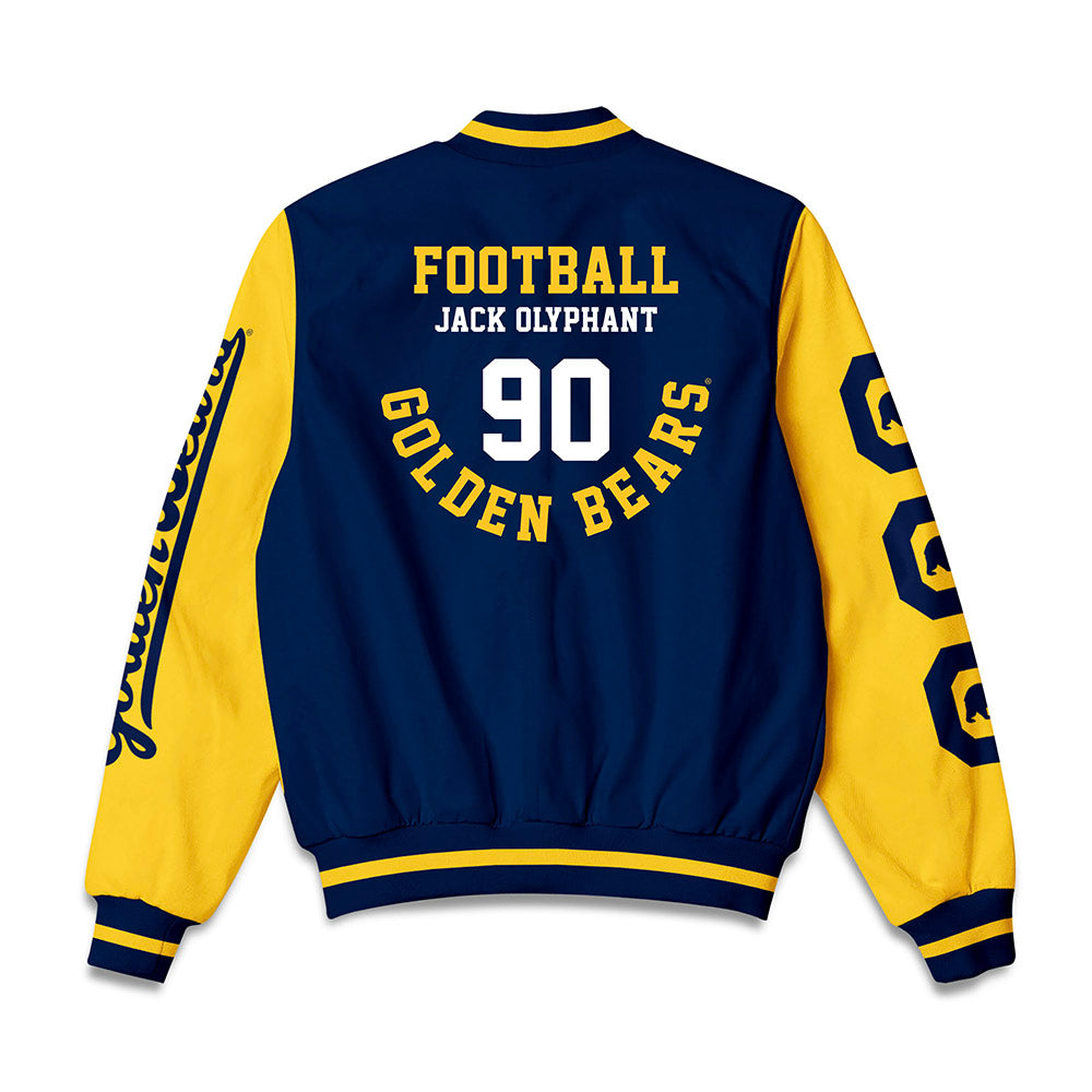 UC Berkeley - NCAA Football : Jack Olyphant - Bomber Jacket-1