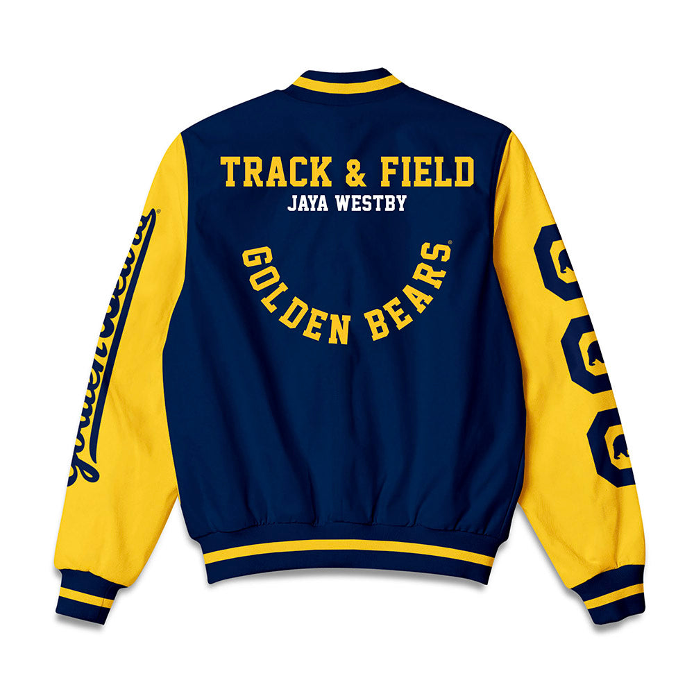 UC Berkeley - NCAA Women's Track & Field : Jaya Westby - Bomber Jacket-1