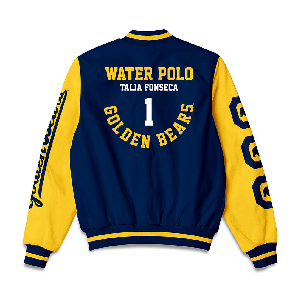 UC Berkeley - NCAA Women's Water Polo : Talia Fonseca - Bomber Jacket-1