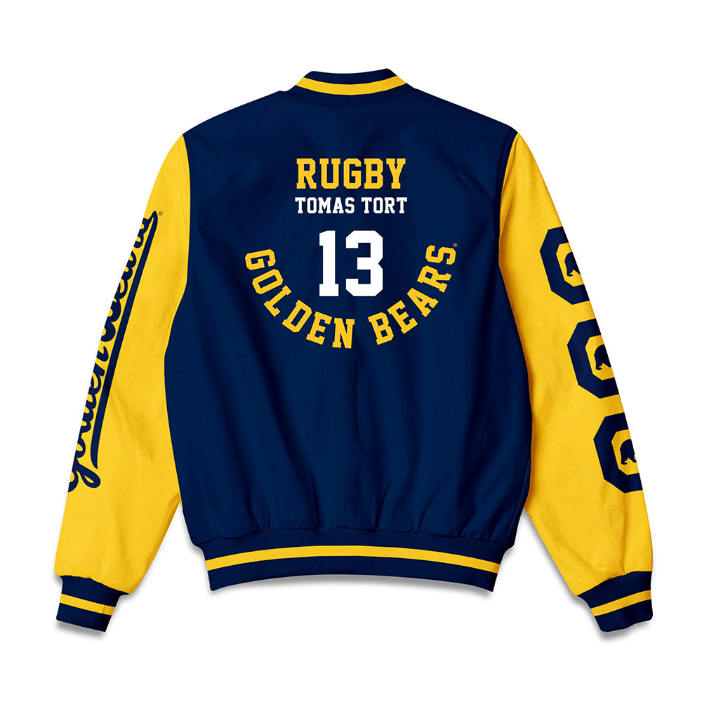 UC Berkeley - NCAA Men's Rugby : Tomas Tort - Bomber Jacket-1