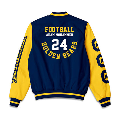 UC Berkeley - NCAA Football : Adam Mohammed - Bomber Jacket-1
