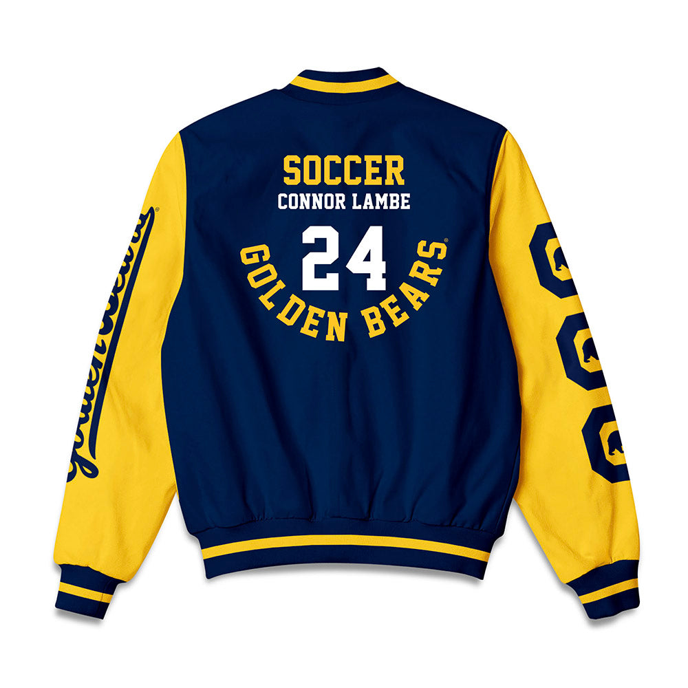 UC Berkeley - NCAA Men's Soccer : Connor Lambe - Bomber Jacket-1