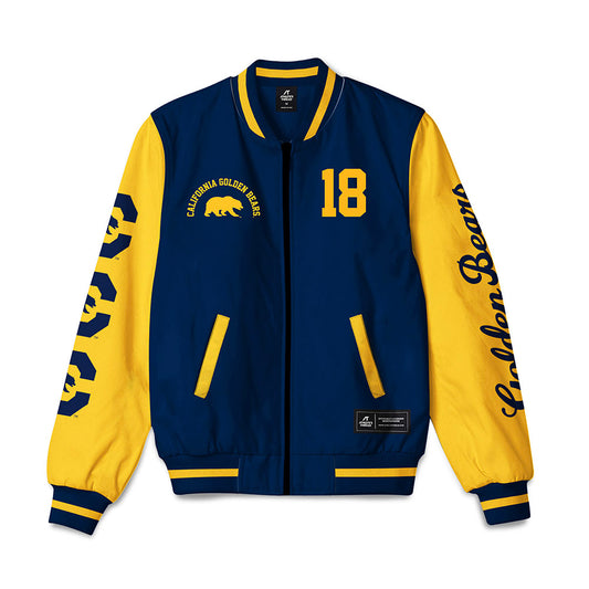 UC Berkeley - NCAA Women's Volleyball : Ashley Li - Bomber Jacket-0