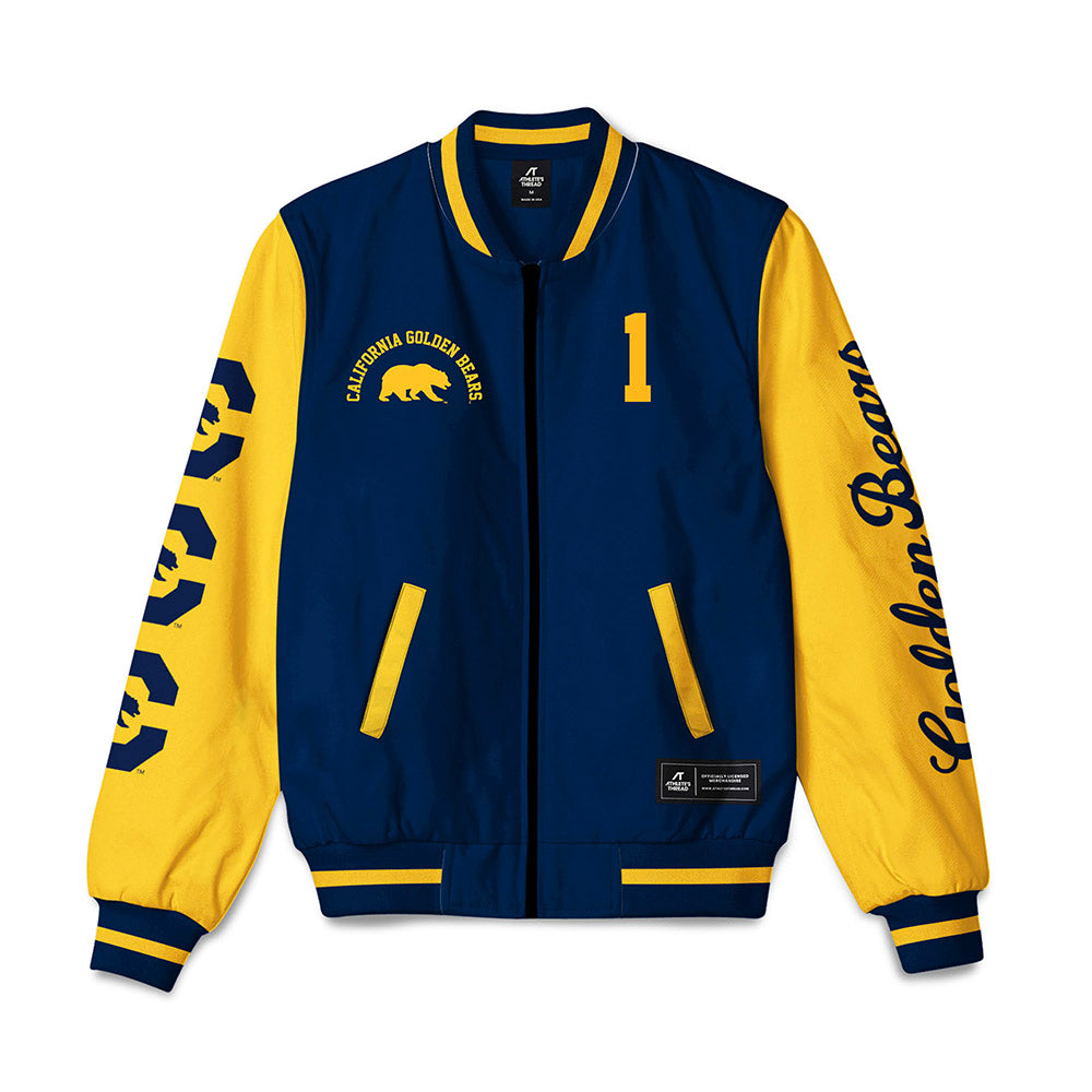 UC Berkeley - NCAA Beach Volleyball : Grace Hong - Bomber Jacket-0