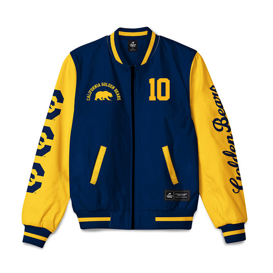 UC Berkeley - NCAA Men's Basketball : Nicolas Mitrovic - Bomber Jacket-0