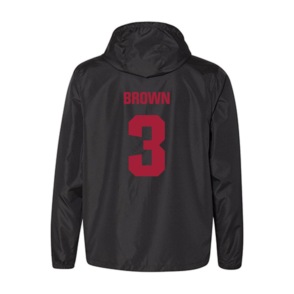 Stanford - NCAA Football : Marcus Brown - Windbreaker-1