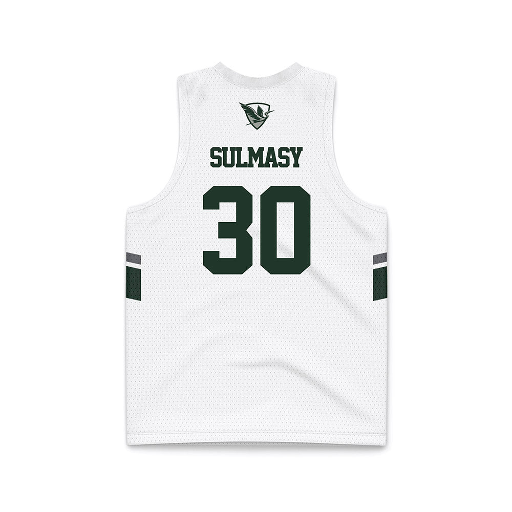 HWS - NCAA Women's Basketball : Jojo Sulmasy - White Basketball Jersey-1