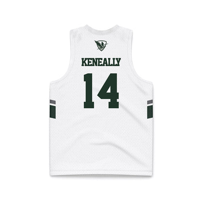 HWS - NCAA Women's Basketball : Anne Keneally - White Basketball Jersey-1