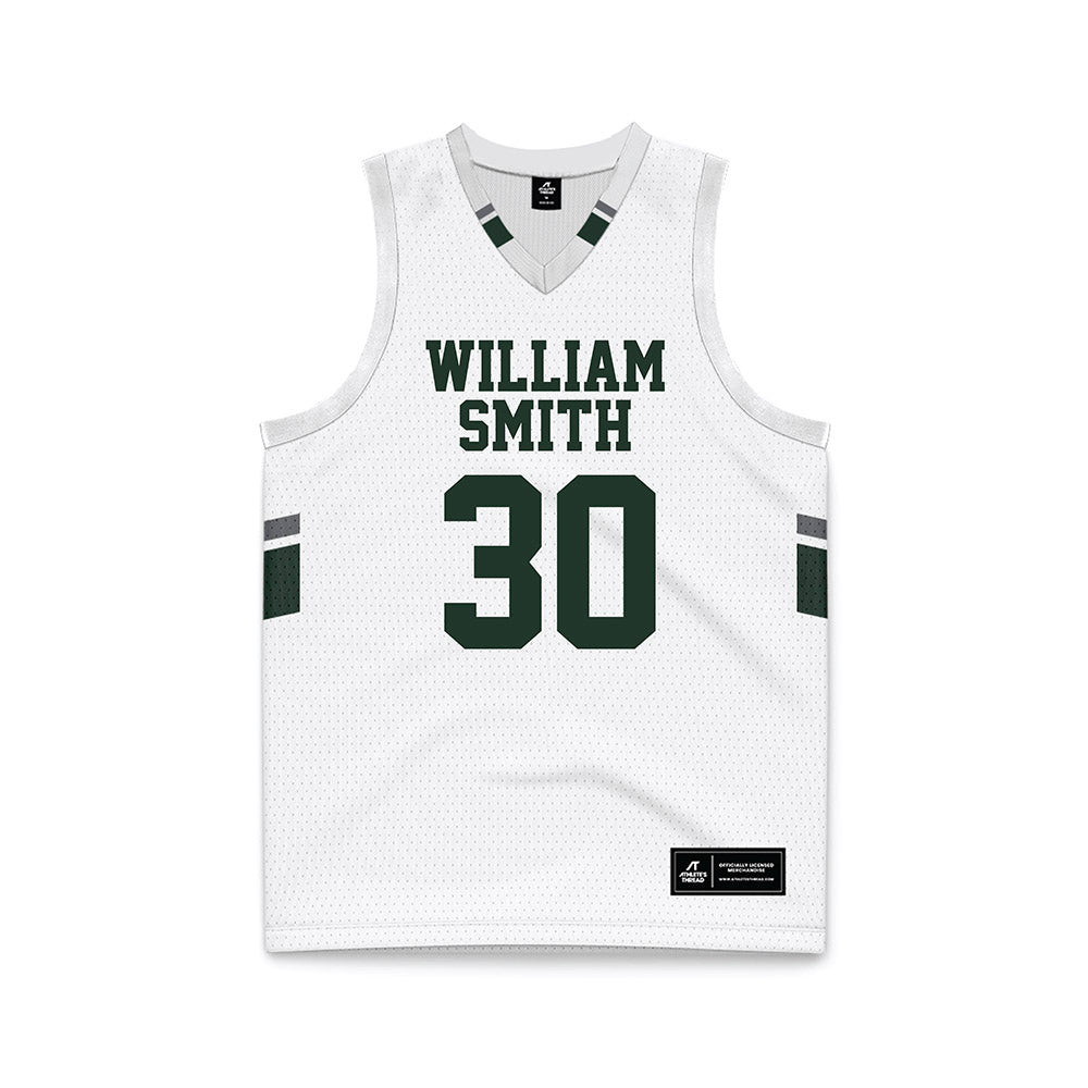 HWS - NCAA Women's Basketball : Jojo Sulmasy - White Basketball Jersey-0