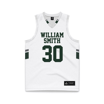 HWS - NCAA Women's Basketball : Jojo Sulmasy - White Basketball Jersey-0