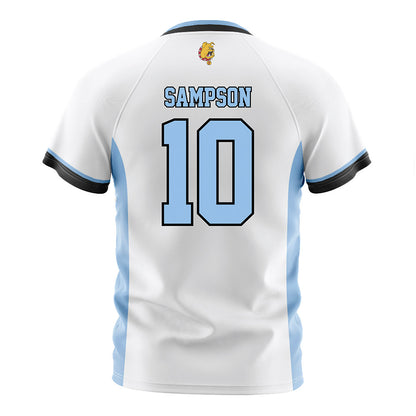 Ferris State - NCAA Women's Soccer : Grace Sampson - White Soccer Jersey-1