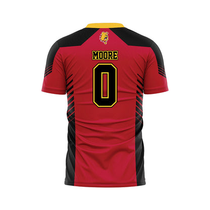 Ferris State - NCAA Women's Soccer : Bella Moore - Red Soccer Jersey-1