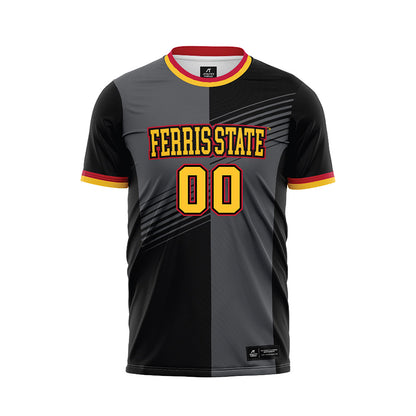 Ferris State - NCAA Women's Soccer : Danielle Wisser - Black Soccer Jersey-0