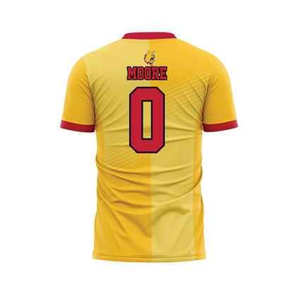 Ferris State - NCAA Women's Soccer : Bella Moore - Gold Soccer Jersey-1