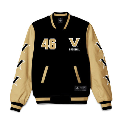 Vanderbilt - NCAA Baseball : Tyler Baird - Bomber Jacket-0