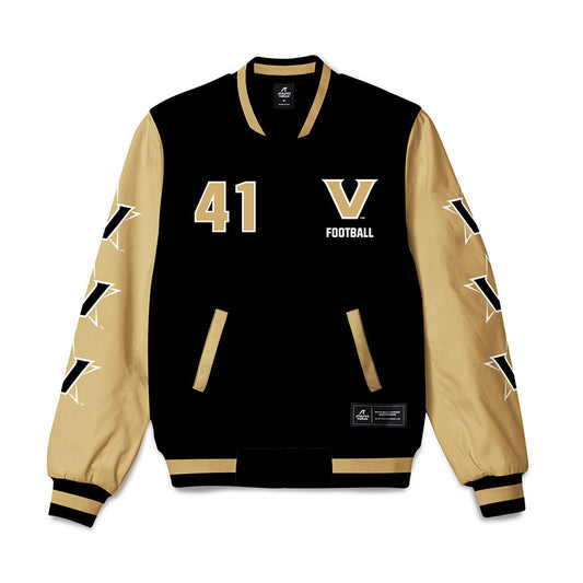 Vanderbilt - NCAA Football : Stone Owens - Bomber Jacket-0