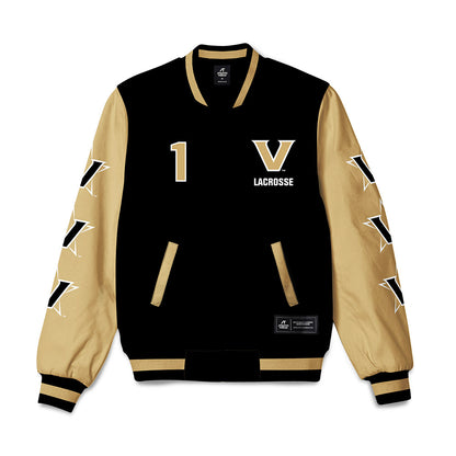 Vanderbilt - NCAA Women's Lacrosse : Francie Taylor - Bomber Jacket-0