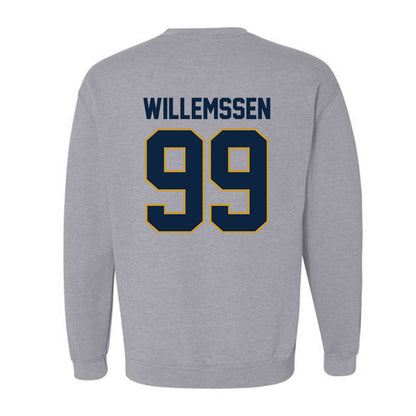 Notre Dame - NCAA Softball : Christina Willemssen - Sports Shersey Crewneck Sweatshirt-1