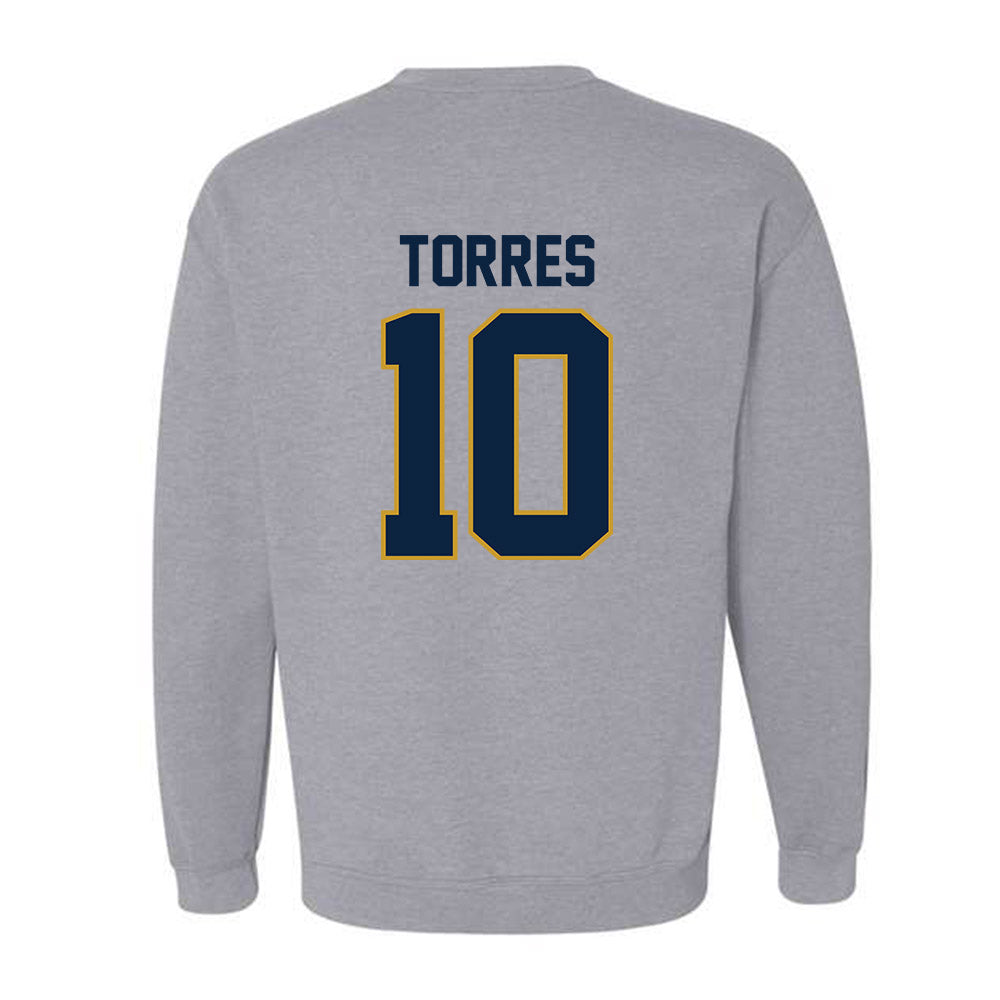 Notre Dame - NCAA Softball : Jillian Torres - Sports Shersey Crewneck Sweatshirt-1