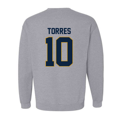 Notre Dame - NCAA Softball : Jillian Torres - Sports Shersey Crewneck Sweatshirt-1