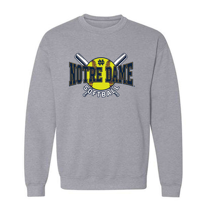 Notre Dame - NCAA Softball : Ava Zachary - Sports Shersey Crewneck Sweatshirt-0