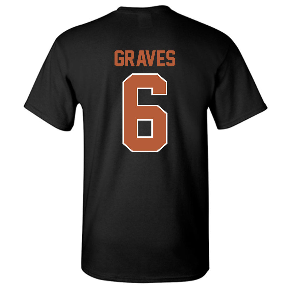 Texas - NCAA Women's Basketball : Sarah Graves - Classic Shersey T-Shirt-1