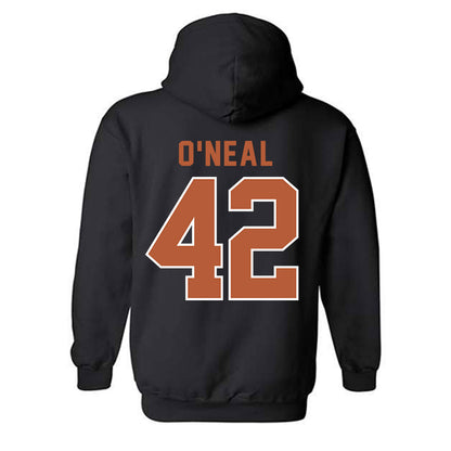Texas - NCAA Football : Trott O'Neal - Classic Shersey Hooded Sweatshirt-1