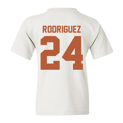 Texas - NCAA Baseball : Adrian Rodriguez - Classic Shersey Youth T-Shirt-1