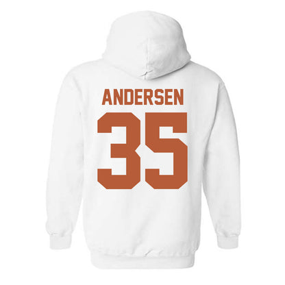 Texas - NCAA Football : Rett Andersen - Classic Shersey Hooded Sweatshirt-1