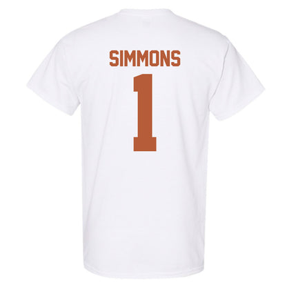 Texas - NCAA Football : Colin Simmons - Classic Shersey T-Shirt-1