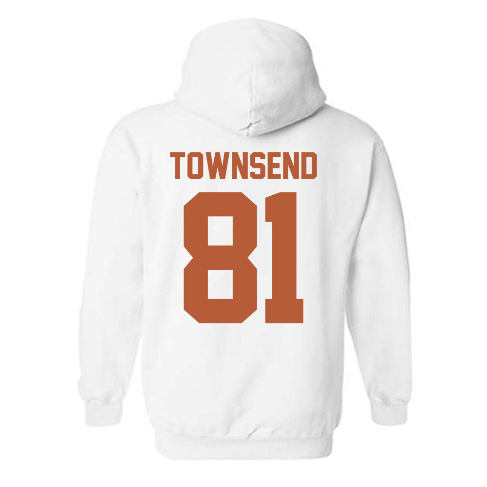 Texas - NCAA Football : Nick Townsend - Classic Shersey Hooded Sweatshirt-1