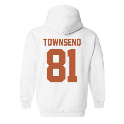 Texas - NCAA Football : Nick Townsend - Classic Shersey Hooded Sweatshirt-1