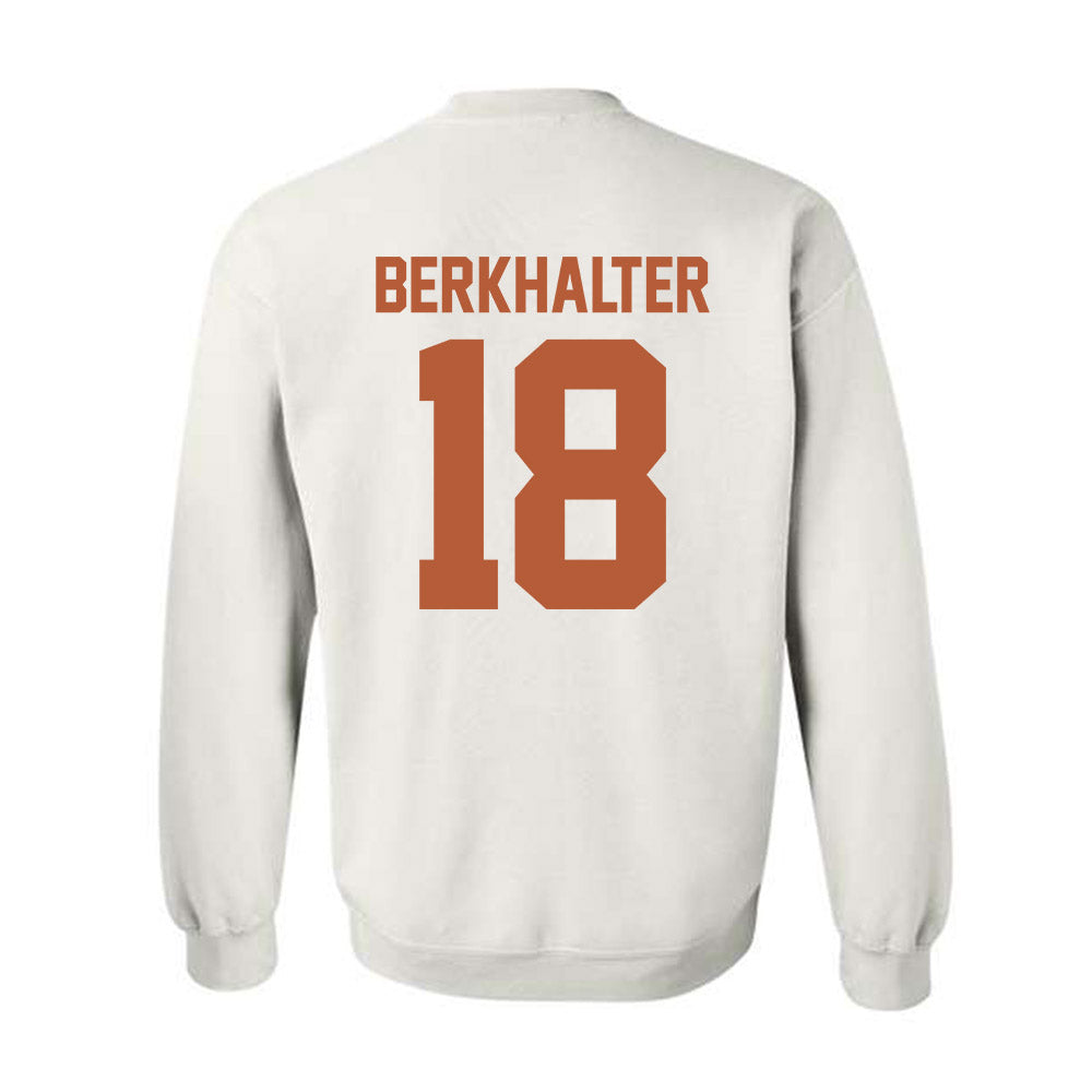 Texas - NCAA Football : Sterling Berkhalter - Classic Shersey Crewneck Sweatshirt-1