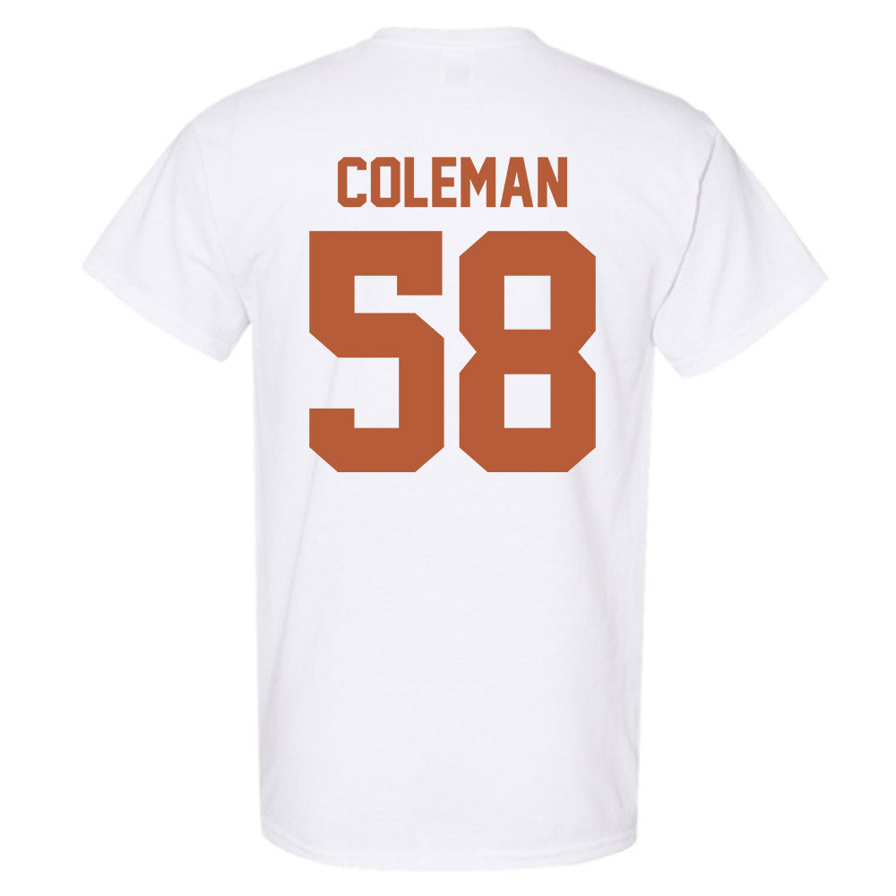 Texas - NCAA Football : Devin Coleman - Classic Shersey T-Shirt-1