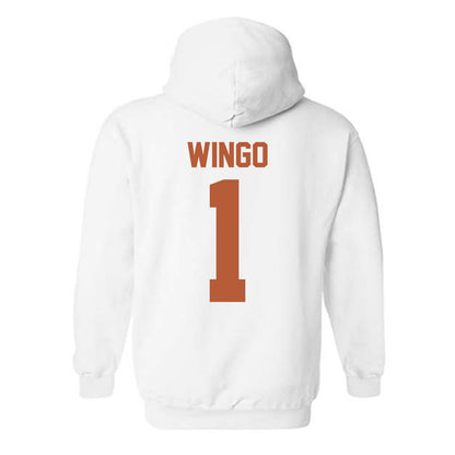 Texas - NCAA Football : Ryan Wingo - Classic Shersey Hooded Sweatshirt-1