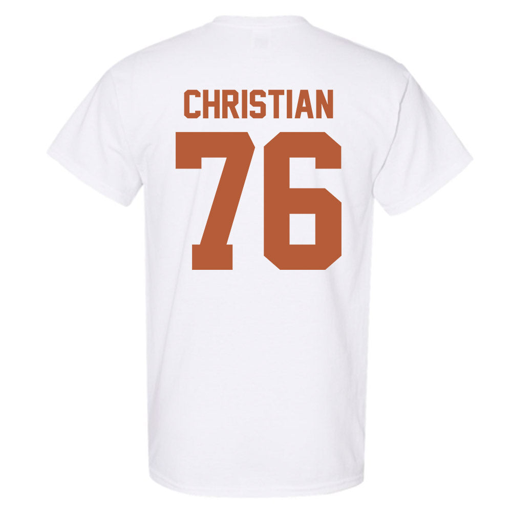 Texas - NCAA Football : Jackson Christian - Classic Shersey T-Shirt-1