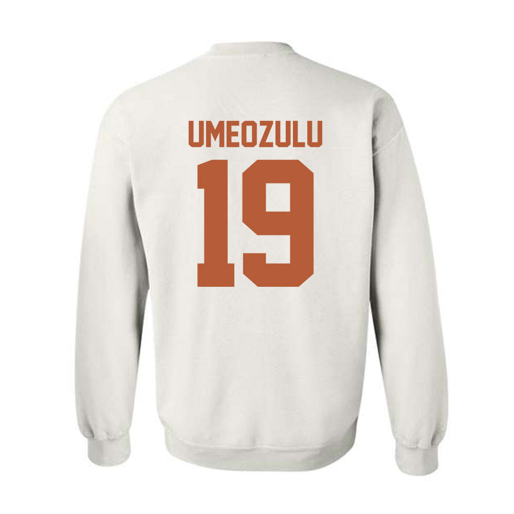 Texas - NCAA Football : Zina Umeozulu - Classic Shersey Crewneck Sweatshirt-1