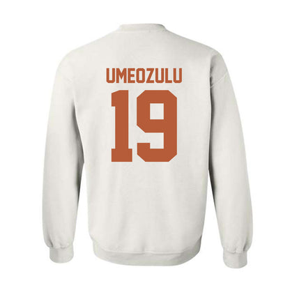 Texas - NCAA Football : Zina Umeozulu - Classic Shersey Crewneck Sweatshirt-1