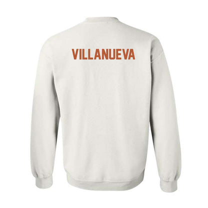 Texas - NCAA Men's Golf : Adam Villanueva - Classic Shersey Crewneck Sweatshirt-1
