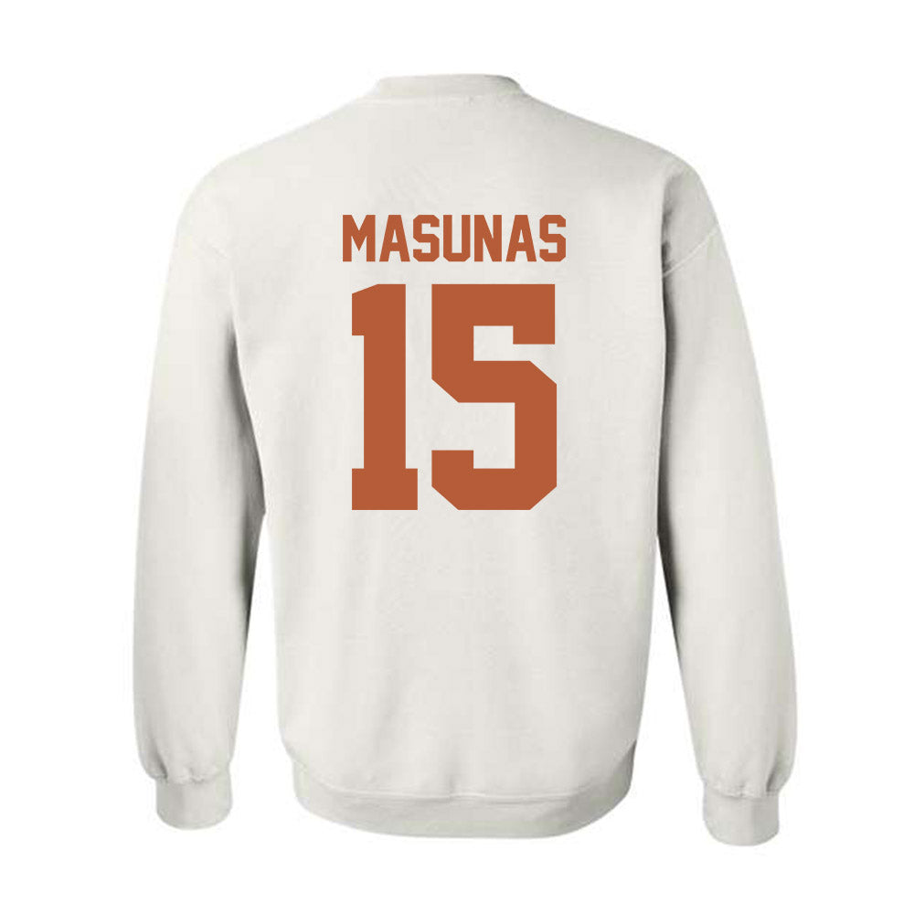Texas - NCAA Football : Michael Masunas - Classic Shersey Crewneck Sweatshirt-1