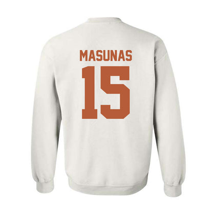 Texas - NCAA Football : Michael Masunas - Classic Shersey Crewneck Sweatshirt-1
