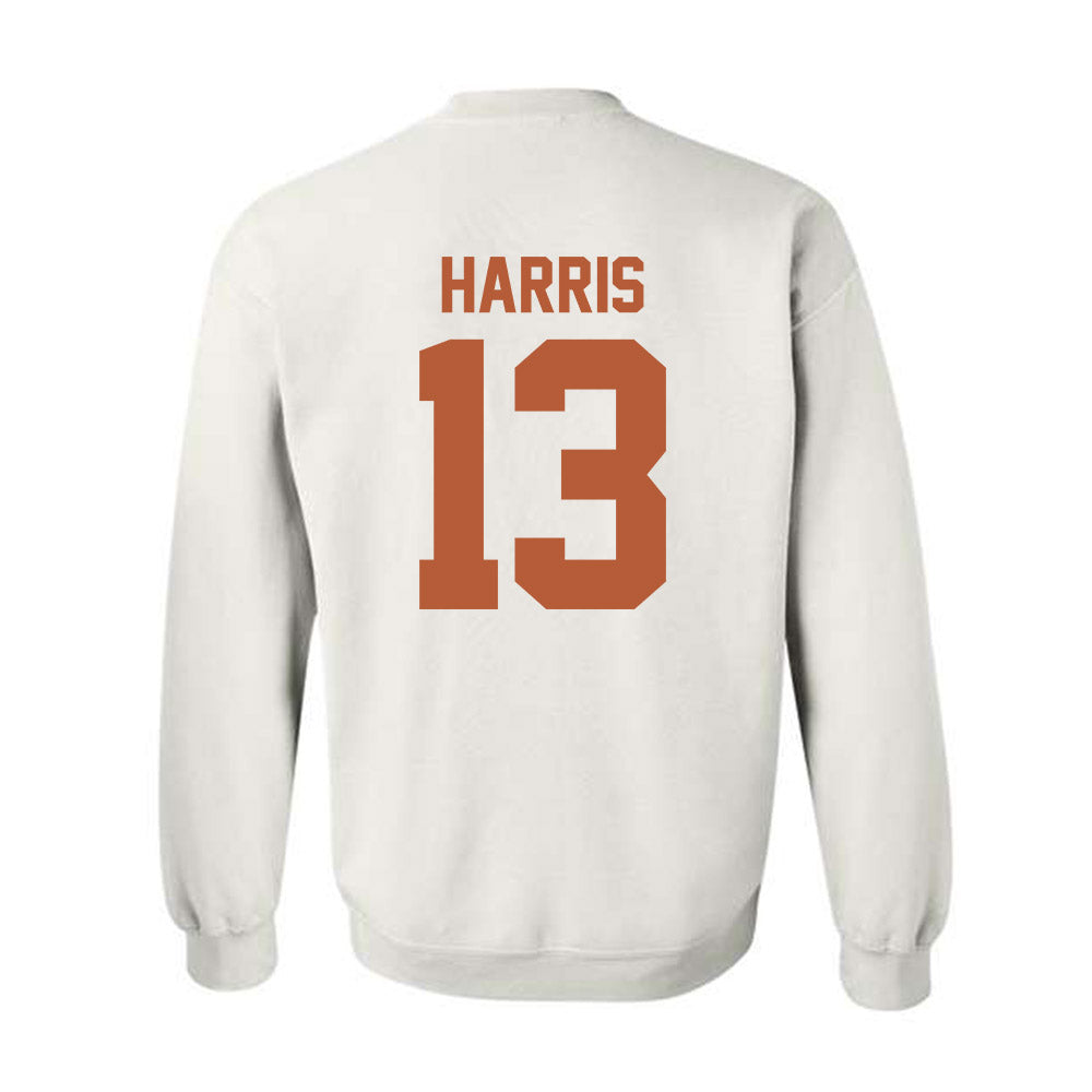 Texas - NCAA Women's Volleyball : Genevieve Harris - Classic Shersey Crewneck Sweatshirt-1