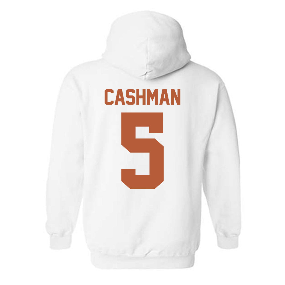 Texas - NCAA Women's Soccer : Ava Cashman - Classic Shersey Hooded Sweatshirt-1
