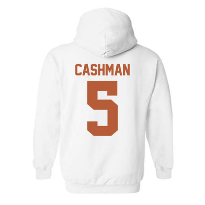 Texas - NCAA Women's Soccer : Ava Cashman - Classic Shersey Hooded Sweatshirt-1
