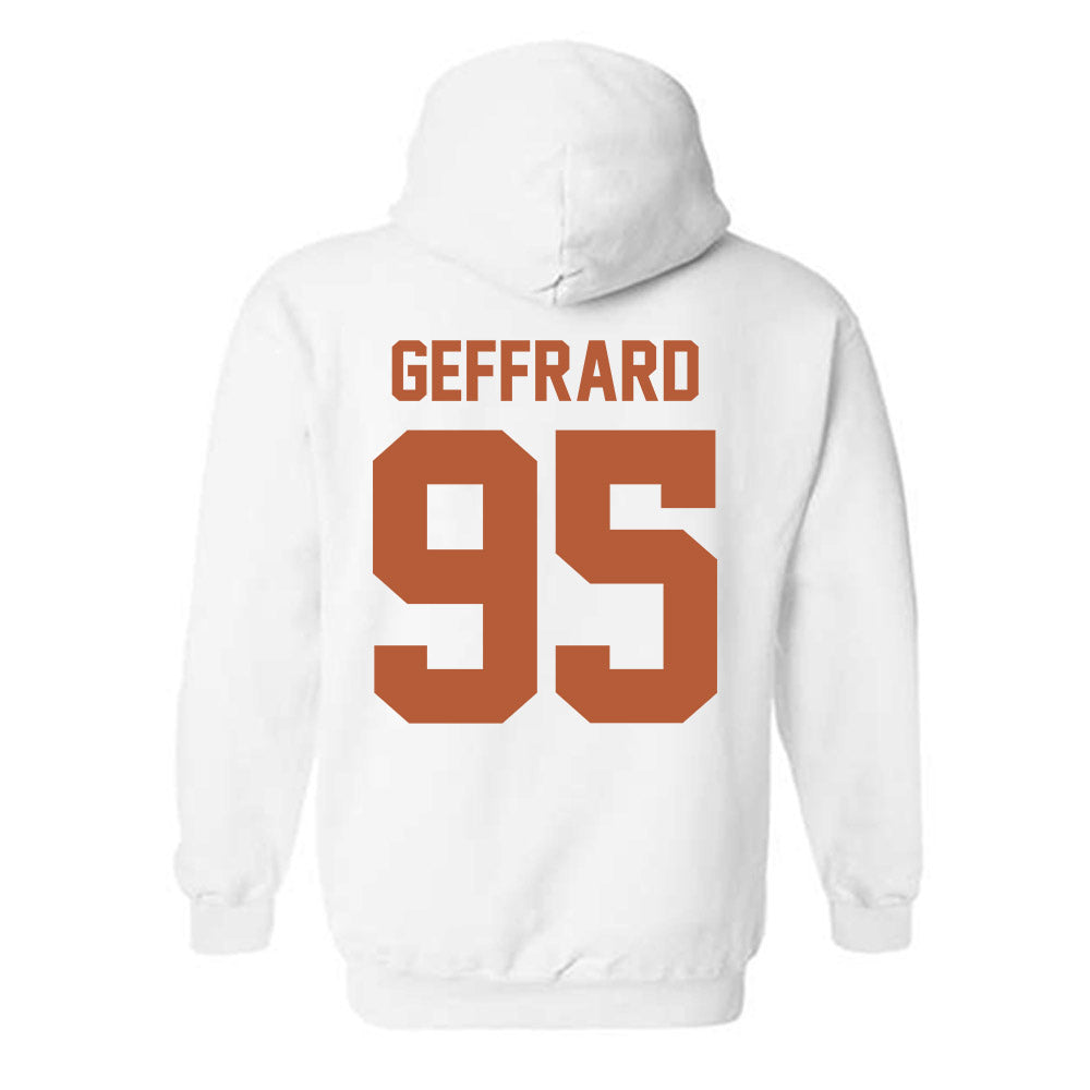 Texas - NCAA Football : Ian Geffrard - Classic Shersey Hooded Sweatshirt-1