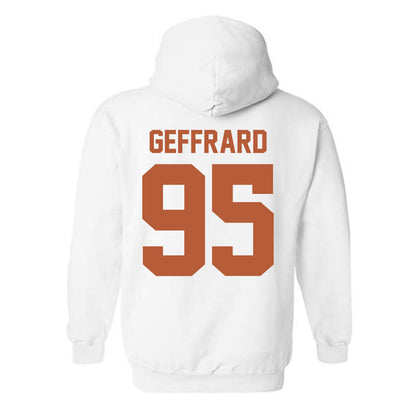 Texas - NCAA Football : Ian Geffrard - Classic Shersey Hooded Sweatshirt-1
