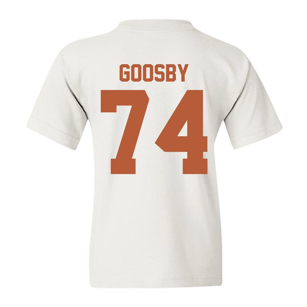 Texas - NCAA Football : Trevor Goosby - Classic Shersey Youth T-Shirt-1