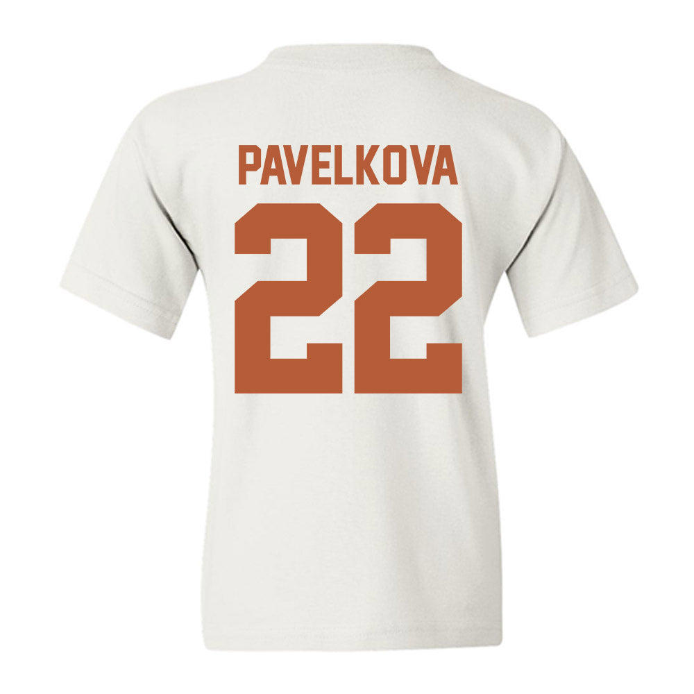 Texas - NCAA Beach Volleyball : Anna Pavelkova - Classic Shersey Youth T-Shirt-1