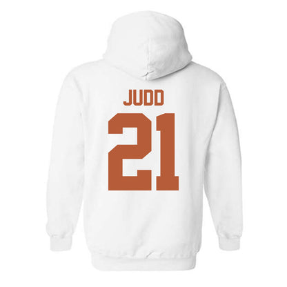 Texas - NCAA Women's Basketball : Ashton Judd - Classic Shersey Hooded Sweatshirt-1